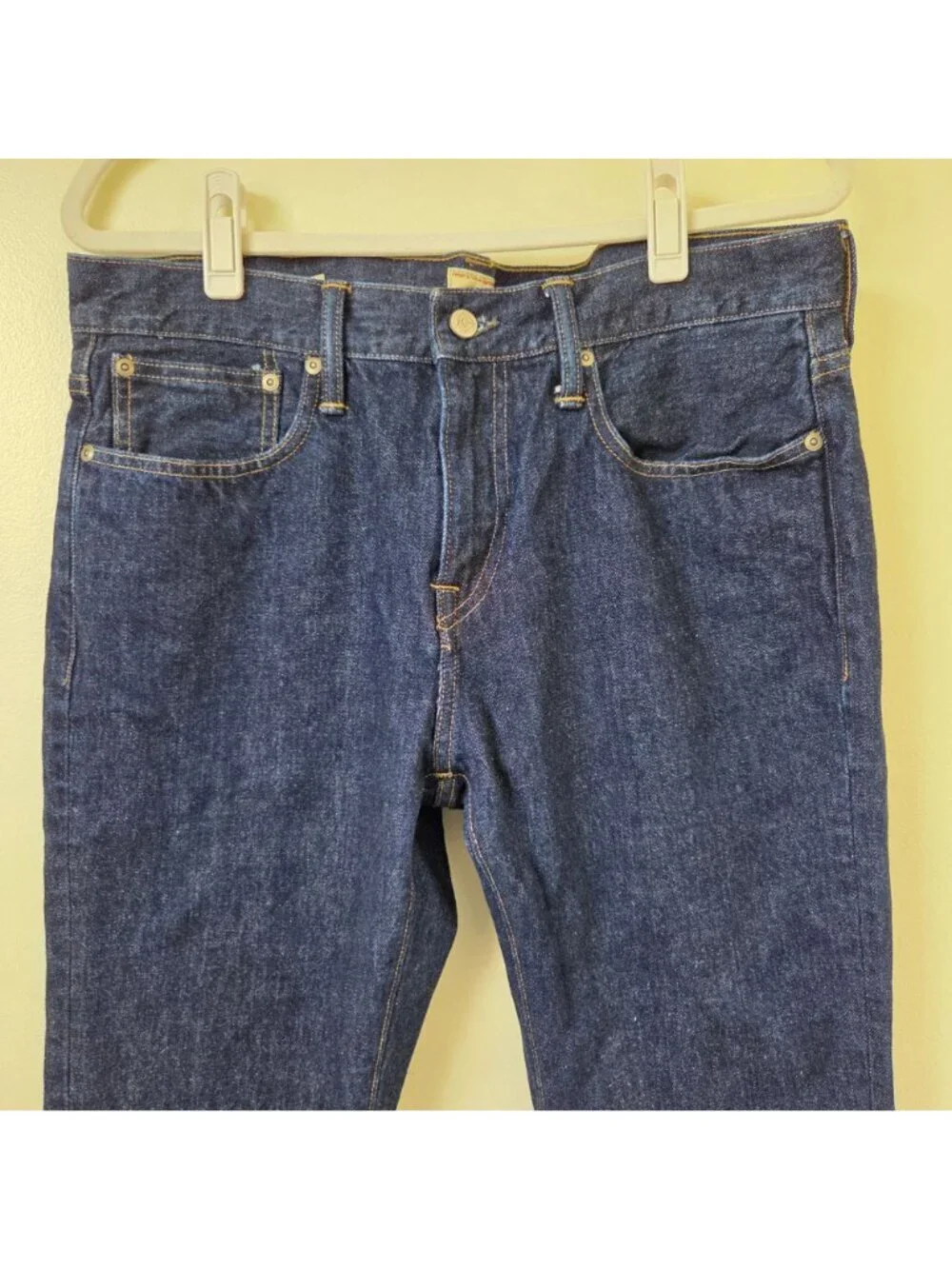 J. Crew Men's Dark Wash Slim Fit 484 Jeans Size 33x32